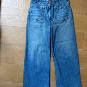 Maeve Light Blue Flare Jeans